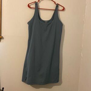Sporty dress. Dusty blue color. Tried on but never have worn it.